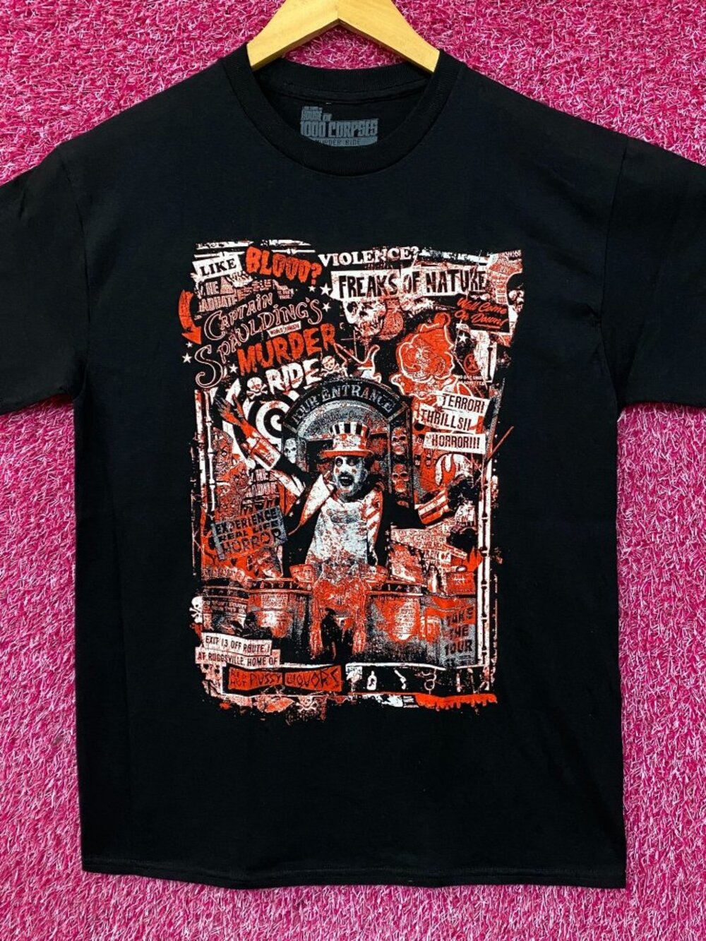 House of 1000 Corpses Murder Ride Graphic T-Shirt Medium